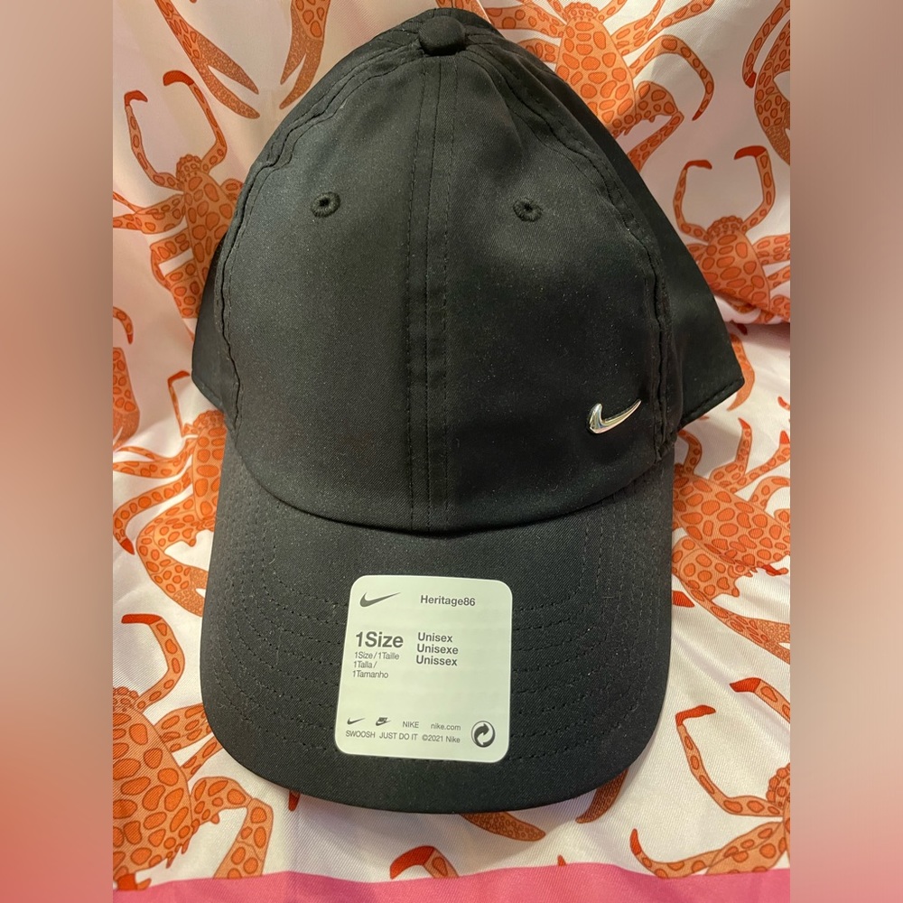 New Nike Heritage86 unisex hat, black, one size